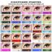 SUMEITANG 25 Colors Eyeliner Pencil Set - Rainbow Metallic Glitter Gel Pen Kit for Waterproof Eye Makeup - Buy Online on SooperMarket.com