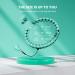 GOBEES Weighted Fitness Hoop for Plus Size Adults - Smart Exercise Hoop for Women - Adjustable 2 in 1 Circular Massage with 28 Detachable Knots - Green - Buy Online on SooperMarket.com