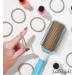 Soul Project Hair Ties - 100 No-Metal Elastic Bands for All Hair Types | Light Blonde 4mm - Perfect for Ponytails Braids & Gym - Buy Online on SooperMarket.com