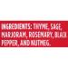 McCormick Poultry Seasoning 0.65 oz - Pack of 6 | High-Quality Blend for Delicious Poultry Dishes - Buy Online on SooperMarket.com