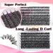 HxyGogo DIY Wispy Clusters Lash Extensions 280 pcs - Natural Look, Reusable Individuals - 30D-40D - Buy Online on SooperMarket.com