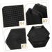 HAPINARY Face Brush Face Scrub Silicone Facial Scrubber Silicone Facial Cleansing Brush Facial Cleansing Brush Exfoliator Face Wash Brush Silica Gel Double Sided Makeup Brush 6.50X6.50X4.00CM Black - Buy Online on SooperMarket.com