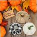 SWOOMEY 12pcs Artificial Pumpkin Harvest Festival Decor Party Pumpkin Ornament Lifelike Pumpkin Small Fake Pumpkin Photo Props Mini Pumpkin Figurine Foam Halloween Ornaments - Buy Online on SooperMarket.com