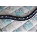 Shop Gl cksHucke Deep Blue Curved Browband for Ponies - Softly Padded Dark Brown Leather - Buy Online on SooperMarket.com