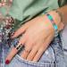EnerCoppeX Copper Magnetic Bracelet for Women - Turquoise Jewelry with 3500 Gauss Magnet (COB-0167) - Buy Online on SooperMarket.com