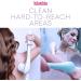 Blushly Rechargeable Exfoliating Body Brush with 3 Cleansing Heads | Shower Body Brush - 14 Turquoise - Buy Online on SooperMarket.com