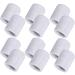 Welding bands made of cotton for women and men good for tennis basketball running gym training 12 pieces white/opulent garden