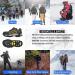 Grectek GT10 Crampons - Lightweight Ice and Snow Grip Traction Tunnels for Shoes/Boots (XL) - Ideal for All Terrain - Buy Online on SooperMarket.com