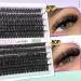 PHKERATA DIY Eyelash Extension Kit 8-16MM D Curl - 185Pcs Individual Lash Clusters with Glue, Tweezers, and Seal for Perfect Results - Buy Online on SooperMarket.com