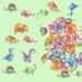 Buy Catelves 50 Edible Dinosaur Cake Decorations | Dino Tortendeco & Birthday Party Supplies - Buy Online on SooperMarket.com