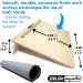 Ergonomic A3 Writing Desk with Grip Mat - Space-Saving Design for Comfort | Zieler  - Buy Online on SooperMarket.com