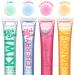 Expressions 12pc Clear Lip Gloss Pack | Hydrating Lip Oils with Vitamin E & Essential Oils | Flavored Tinted Lip Moisturizer - International Shipping - Buy Online on SooperMarket.com