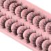 Shop 3D Handmade False Eyelashes - Natural Look Fluffy Strip Lashes 10 Pairs (Hy58) - International Shipping - Buy Online on SooperMarket.com