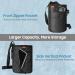 Buy Moko Waterproof Climbing Chalk Bag & Brush | Adjustable Belt 2 Storage Pockets | Ideal for Bouldering & Gymnastics - International Shipping Available - Buy Online on SooperMarket.com