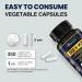 New! 350 Vegan Capsules of Vitamin D3 K2 High Potency 1000 IU D3 (25 mcg) / 120 mcg K2 (MK-7) - Year Long Supply Vitamin D - Helps Maintain Bone & Teeth Health - Formulated With MK-7 Natto Bean For Best Results - Immune System Support Vegan - Made In Cana - Buy Online on SooperMarket.com