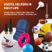 Henmi Bicycle Valve Adapter Set - Universal Fit for All Valves Includes Auto French Air Pump Ball Needle & Compressor Adapters with Sorting Box - Buy Online on SooperMarket.com