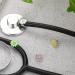 Woanger 4 Pcs Sunflower Bling Stethoscope Charms | Flower Stethoscope Tags & Accessories for Nurses & Doctors | Perfect Gift for Nursing Students - Pink White Yellow Green - Buy Online on SooperMarket.com