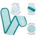 S&T INC. Teal Floral Makeup Spa Headband 2 Pack - 23.5 x 3.25 | Face and Makeup Headband for Washing Face - Buy Online on SooperMarket.com