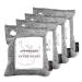 Nature Fresh Premium Bamboo Charcoal Air Purifying Bag - Scent Free Odor Eliminator for Home and Car- Kid and Pet Friendly Air Fresheners and Odor Absorber - Activated Charcoal by Pink Rhino Labs (4 x 200g Grey w/white label)