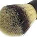Foaming Synthetic Beard Brush for Men - Soft Cleaning Brush with Black Handle | Premium Quality & Fine Workmanship - Buy Online on SooperMarket.com