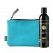 Tan Physics Self Tanner 8 Fl oz with Blue Makeup Bag - Tan Physics True Color Sunless Tanner - Tan Physics Sunless Tanner - Self Tanners Best sellers - Quick Tan & Sunless Tan