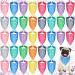 20 Pieces Dog Bandana Dog Bandanna Point Adjustable and Washable Dog Triangle Scarf Dog Kerchiefs Dog Bib Accessories for Small to Medium Dog Puppy Cat (Polka Dots)