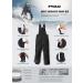 TSLA Men's Winter Snow Bibs - Waterproof & Insulated Overalls | Black Large - Buy Online on SooperMarket.com