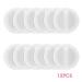 Sibba Loose Powder Puffs - 12 Round Velours Makeup Applicators & Compact Containers for Foundation & Cream | White - Buy Online on SooperMarket.com