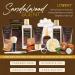 Men's 14Pc Sandalwood Bath Gift Set | Self Care Kit & Relaxing Grooming Basket - Perfect Gift for Dad Boyfriend Husband & Birthdays - Buy Online on SooperMarket.com