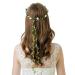 Buy AWAYTR 9-Piece Multi-Colored Flower Crown Garland for Festivals & Weddings - Perfect for Women & Girls - Buy Online on SooperMarket.com