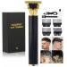 Hair Trimmer for Men, YOGINGO Professional Hair Clippers for Men with USB Cordless Rechargeable Grooming Kits, Approaching Zero Gapped Beard Trimmer for Men Baldhead Shaver (Black) Black-01