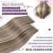 Buy Laavoo Invisible Tape Extensions | Real Hair Remy Blond Highlighted 40cm | Seamless 20pcs Perfect for Natural Look - Buy Online on SooperMarket.com