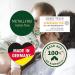 Nip Stay Green Organic Cotton Pacifier Tape - Adjustable Clothing Protector - Made in Germany - Brown - Buy Online on SooperMarket.com
