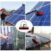 photovoltaic cleaner window cleaning pole Water Fed Pole Kit 20M Length Water Fed Brush W/Squeegee Water Fed Cleaning System 3-In-1 Aluminum Outdoor Window Cleaner Hose Cleaning Tool 7.2 7.2m - Buy Online on SooperMarket.com