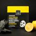 Soo AE Homme Energizing Black Charcoal Hydrogel Mask 8 Count Facial Mask for Men | Charcoal & Lemon Infused | Soothing & Hydrating - Buy Online on SooperMarket.com