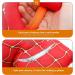 Kids Boxing Plush Superhero Gloves - Red | Fun Hands Fists Toys - Buy Online on SooperMarket.com