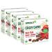 Sprout Organic Baby Food, Stage 4 Toddler Fruit Snacks, Red Fruit Beet & Berry Crispy Chews, 0.63 Oz Single Serve Packs (20 Count)