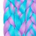 Tess Braids Extensions - Light Purple/Blue Jumbo Kanekalon 60cm Ombre Hair Braid (100g) for Box Braids - 1 Piece - Buy Online on SooperMarket.com