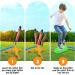EUCOCO Rocket Toy Set - 3 Foam Rockets Fun Garden Toy & Perfect Birthday Gift for Kids Ages 3-12 Multi-Colored - Buy Online on SooperMarket.com