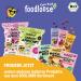 Foodlose Cool Kids Bio-Frucht Cream Bars - Apple Strawberry (10 x 3 Bars) | Vegan Gluten-Free Delicious Date Fruit Bars | No Added Sugar - Buy Online on SooperMarket.com