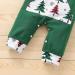 Loalirando Baby Christmas Romper Jumpsuit | My First Xmas Outfit 3-6 Months Green | Tree & Truck Design - Buy Online on SooperMarket.com