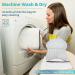 Spa Comfort Bath Pillow for Ultimate Relaxation | Back and Neck Support | Portable and Washable | 3D Air Mesh Technology | White - Buy Online on SooperMarket.com