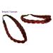 WIG ME UP CXT-006-120 Garnet Red Braided Hairband | Traditional Costume Headband - 2cm Wide International Shipping Available - Buy Online on SooperMarket.com