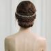 BABEYOND Bridal Pearl Vintage Wedding Headband with Lace Ribbon - White Beads - Buy Online on SooperMarket.com
