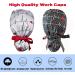 YUESUO 2 Pack Working Caps with Buttons and Sweatband - Adjustable Cotton Hats for Women & Men - Ideal for Long Hair - Shower Caps Included - Buy Online on SooperMarket.com