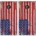 Pixelverse Design Cornhole Board Skin Wrap Decal - USA Flag Vinyl Sticker for Bean Bag Toss Game - Weatherproof Fade Resistant - 24.5x48.5 - Pack of 2 - Buy Online on SooperMarket.com