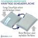 Elexaclean Flush Sponge Pot Cleaner Set - 3 Washable Microfiber Sponges (10x8 cm Gray) - Reusable Kitchen Cleaning Solution - Buy Online on SooperMarket.com