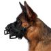 Oneigris muzzle soft muzzle for dogs Durable rubber adjustable belt strap Suitable for muzzle baskets of medium and large dogs Prevention of barks biting and chewing (xxl)
