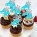 Rsstarxi 24 Pack Ice Skating Cupcake Toppers Glitter Winter Snowflake Ice Sports Theme Cupcake Picks for Skating Theme Baby Shower Kids Birthday Party Cake Decorations Supplies Blue Design 1 Blue - Buy Online on SooperMarket.com