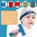 Sensory Chew Tubes 4 Pack - Silicone Oral Motor Tool for Autistic Children - BPA Free Teether Toys for Babies 3-12 Months - Buy Online on SooperMarket.com